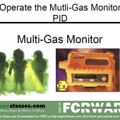 Operate the Mult Gas Monitor