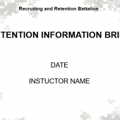 NGB Retention Information Brief