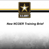 New NCOER Training Brief