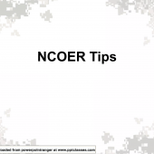 NCOER Tips