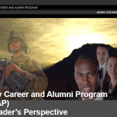 Army Career and Alumni Program, a Leaders Perspective