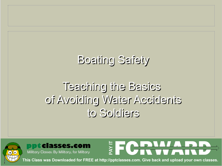 Boating Safety