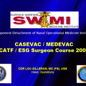 CASEVAC / MEDEVAC (Navy)