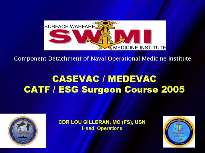 CASEVACMEDEVAC (Navy)