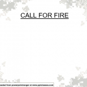 Call for Fire