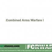 Combined Arms Warfare I