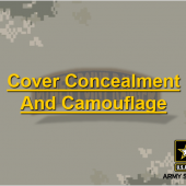 Cover and Concealment