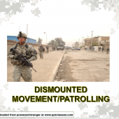 Dismount Movement.Patrolling