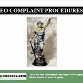 EO Complaint Procedures