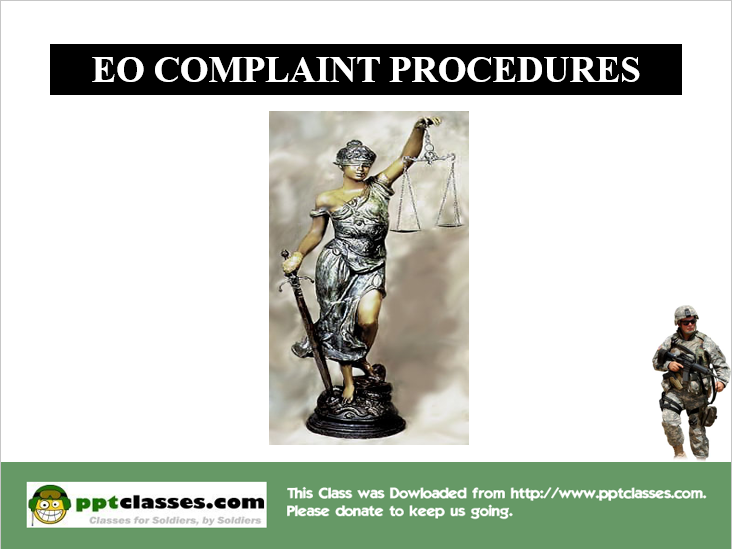 EO Complaint Procedures Version III