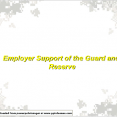 Employer Support of the Guard and Reserve (ESGR)