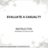 Evaluate Casualty (MEDICAL AND HEALTH Version II)