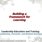 Framework For Learning