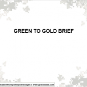 Green to Gold Program