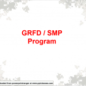 Guaranteed Reserve Forces Duty (GRFD) and Simultaneous Member Program (SMP)