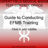 Guide to Conducting EFMB Training Version II