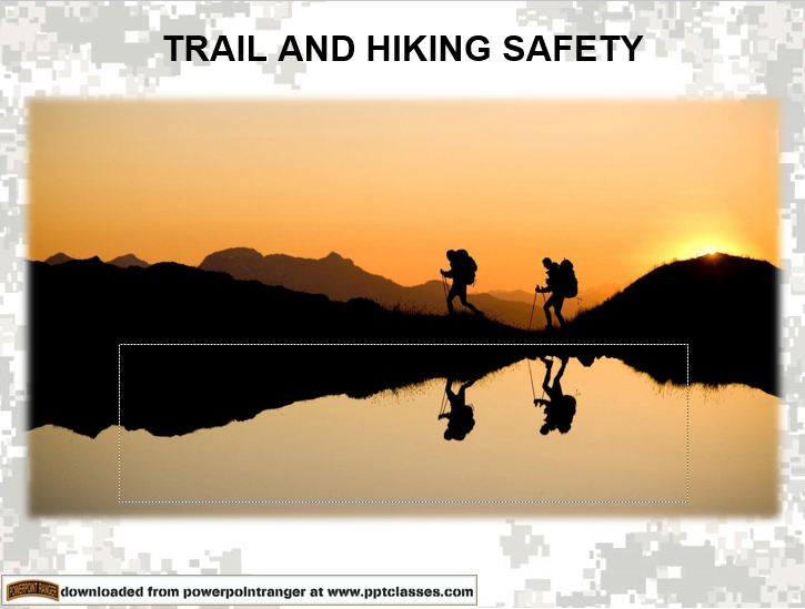 Hiking and Trail safety