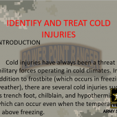 Identify and Treat Cold Weather Injuries version II