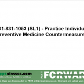 Individual Preventative Medicine Countermeasures