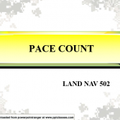 Land Nav: Pace Count