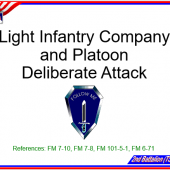 Light Infantry Company and Platoon Deliberate Attack