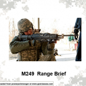 M249 Range Briefing