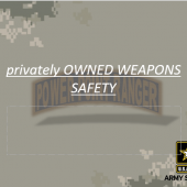 Privately Owned Weapons (POW) safety