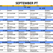 Physical Training Format