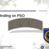 Patrolling, PSO (Coalition)