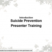 Presenter Training: Suicide Prevention