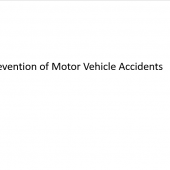 Prevention of Motor Vehicle Accidents