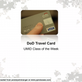 DoD Travel Card