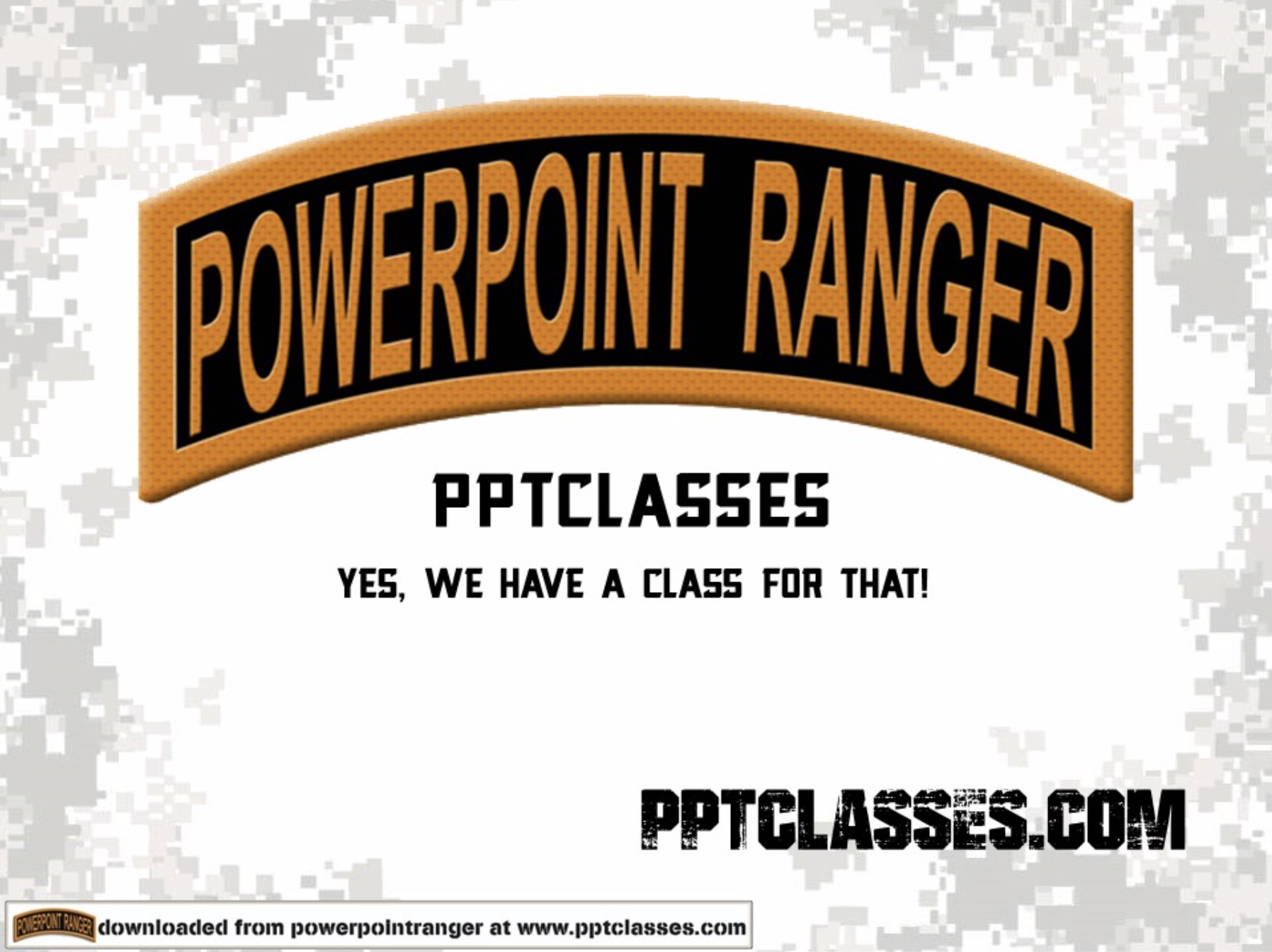 Military Powerpoint Ranger Air Defense Officer - PowerPoint Ranger, Pre-made Military PPT Classes