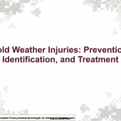 Cold Weather Injuries