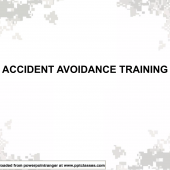 Accident Avoidance Training 2