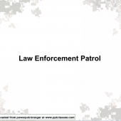 Law Enforcement Patrol