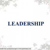 Leadership Principles