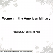 Women in the Army