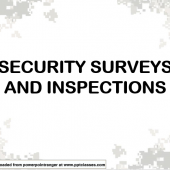 Security Survey Inspections