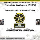 NCO Structured Self Development (SSD)