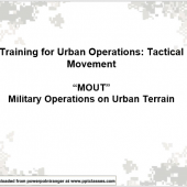 Tactical Movement (MOUT)