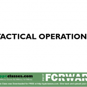 Tactical Operations