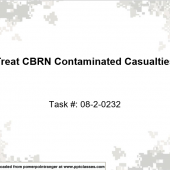 Treat CBRN Contanimated Casualties