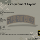 Truck Equipment Layout