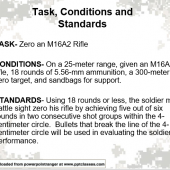 Zero an M16A2 rifle