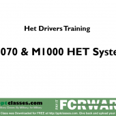 HET Drivers Training