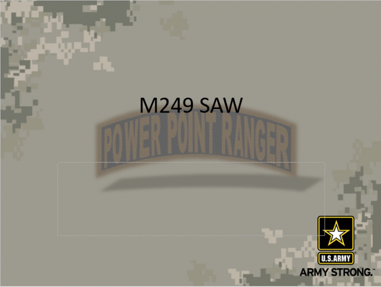 M249 PMI PowerPoint Ranger Pre made Military PPT Classes m249-pmi-powerpoint-ranger-pre-made-military-ppt-classes