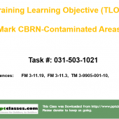 031-COM-1021 (Mark CBRN-Contaminated Areas)