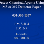 031-COM-1037 (Detect Chemical Agents Using M8 or M9 Detector paper)