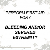 081-COM-1032 (Perform First Aid for Bleeding of an Extremity)